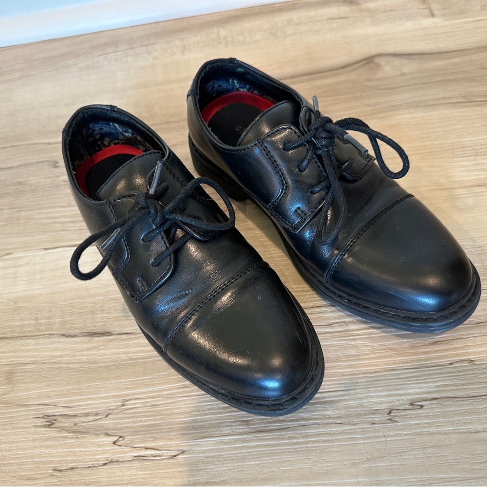 Bruno Marc Boys' Vegan Leather Slip-On Dress Shoes